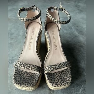 Stuart Weitzman Floria Wedge Sandals